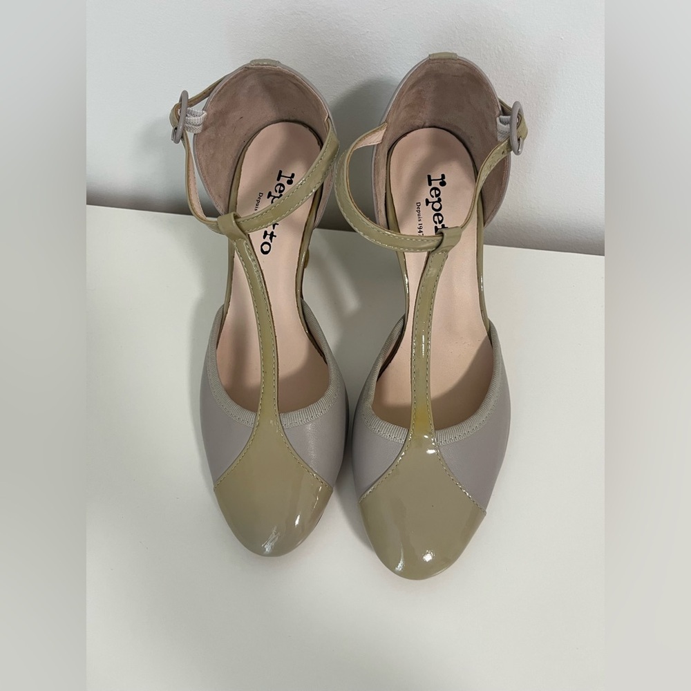 Repetto Baya T-Strap Kitten Heels Vintage style size 36 - Picture 4 of 6